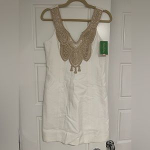 Lilly Pulitzer Resort White Largo Shift Dress